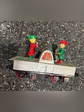 2016 Blue Hat Christmas North Pole Junction Train REPLACEMENT ELF CAR